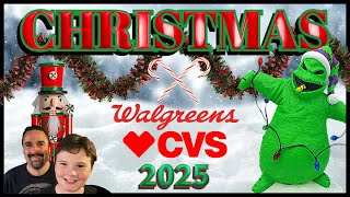 Christmas 2025 Walgreens & CVS New Decor Shopping Walkthrough! Holiday Decoration Shop With Me!