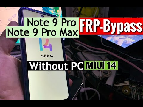 FRP Bypass Redmi Note 9 PRO MIUI 14 || Without Pc  | MIUI 14 | Redmi Google Account Lock Unlock