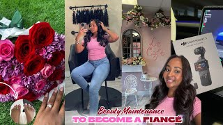 BEAUTY MAINTENANCE VLOG | Preparing To Become A Fiancé + Self-Care
