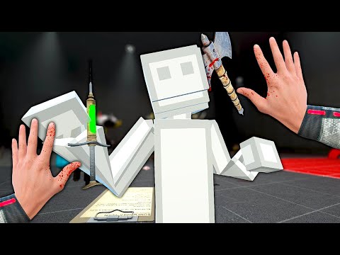 Experimenting on People Playground Ragdolls - Boneworks VR Multiplayer