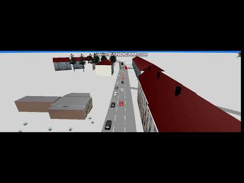Simulation of bus lane with intermittent priority (VISSIM)