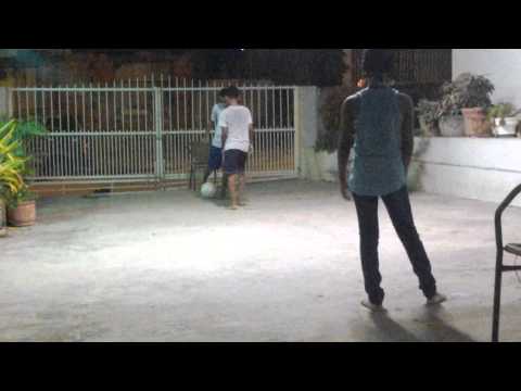 Arjen robben dive on CONCRETE!!