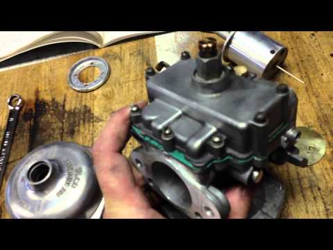 Rebuilding Stromberg CD175 Carbs on TR3A (TR4A) - Part 2