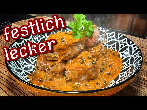 Pork medallions in pepper cream sauce - Westmünsterland BBQ