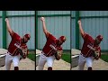 Fastball Curveball Slider Overlay - Front View