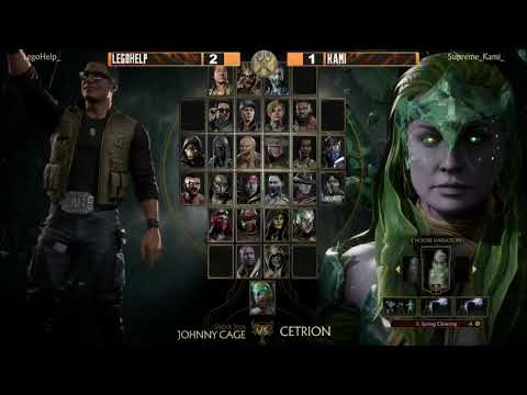 Battlegrounds Exhibition Series - LegoHelp (Johnny Cage) vs Supreme_Kami (Geras/Kabal)