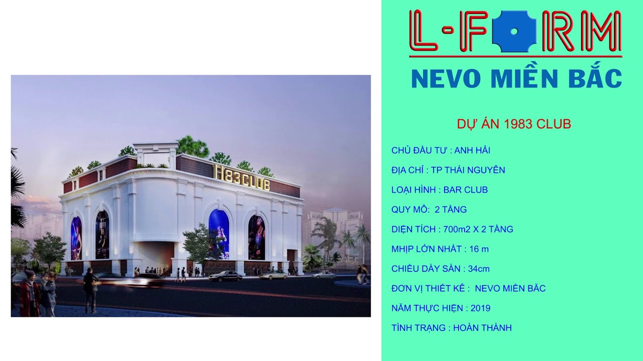 [DỰ ÁN] 1983 CLUB - SÀN PHẲNG LFORM NEW-NEVO