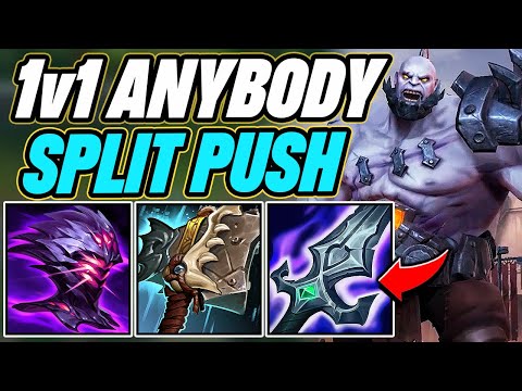 The Newest Sion Tech That Makes Him Split Push And 1v1!