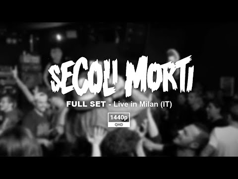 SECOLI MORTI - full set live @ Bloom - Milan (IT), 11/1/2024 [2K 30fps]
