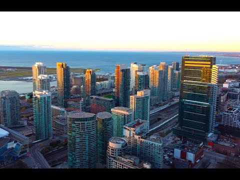 4K Downtown Toronto Drone Flight - DJI Mini 2