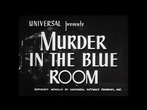 1944 Murder in the Blue Room Spooky Movie Dave