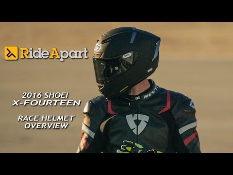 Shoei X-Fourteen Race Helmet Overview Stereo
