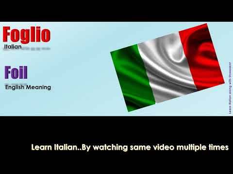 Foglio « How to Pronounce Italian word Foglio?