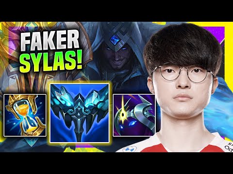 FAKER DOMIANTING WITH SYLAS! - T1 Faker Plays Sylas Mid vs Galio! | Season 11
