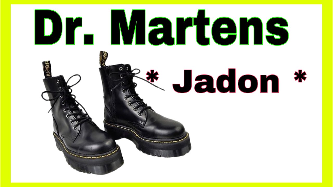 DESEMPACANDO LAS MEJORES BOTAS DE PLATAFORMA (Jadon) DR. MARTENS