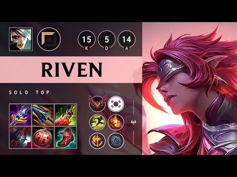 Riven Top vs Rumble - KR Grandmaster Patch 25.10