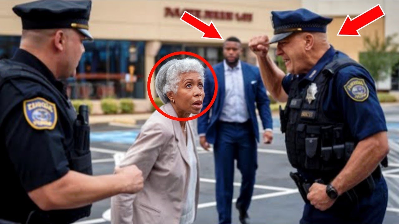 Racist Cop Punches Elderly Black Woman, But When Her Son Arrives, He Turns Pale