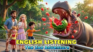 What happened at the zoo? | Days Of Our Family | Slow English For Beginners | A1–A2