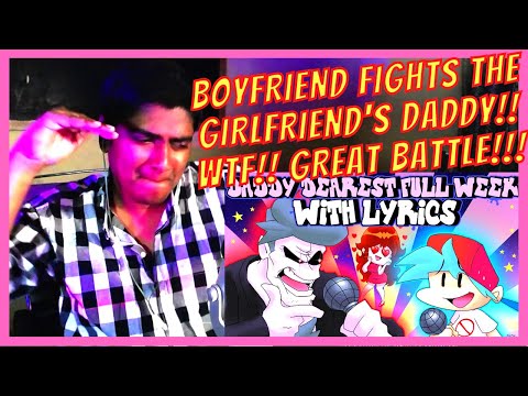 DADDY DEAREST FULL WEEK WITH LYRICS REACTION!!! - BY RECD - FNF THE MUSICAL (LYRICAL COVER) - EPIC!!
