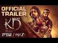 KD Official Trailer Prems Dhruva S Reeshma Sanjay D Arjun J  Kannada ZEE5 Watch Now