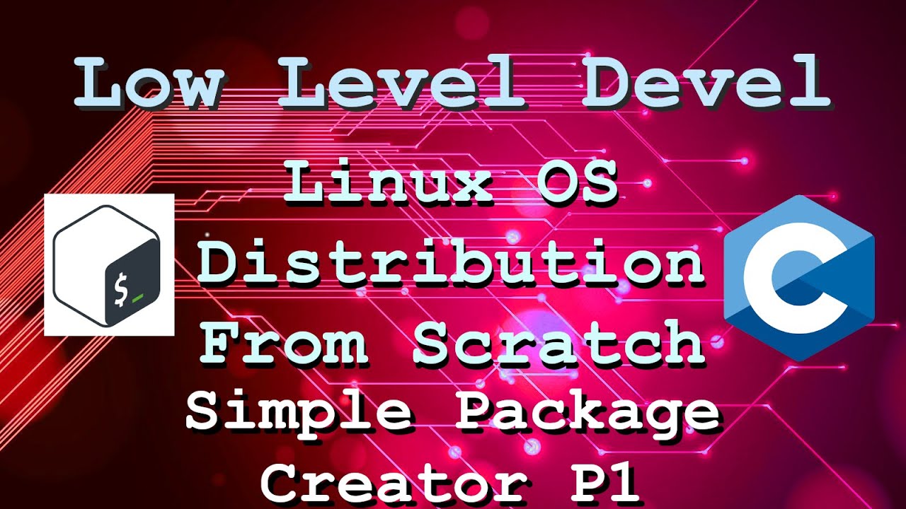 Linux Distribution From Scratch - Simple Package Creator P1