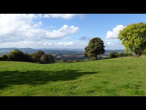 Clee Hill Country Walk Scenery - Shropshire Walks - Tour England Walking Holidays UK