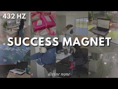 ULTIMATE success magnet subliminal ୨୧˚｡⋆ | 432 hz | work, education, financial success overnight