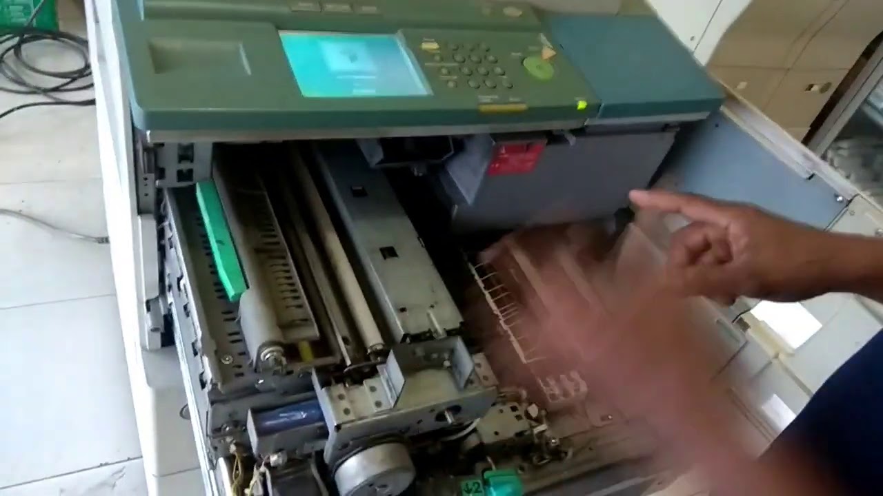 Totorial cara menghilangkan error 0003-0000 pada mesin poto copy ir5000/6000/6020/6570/5075