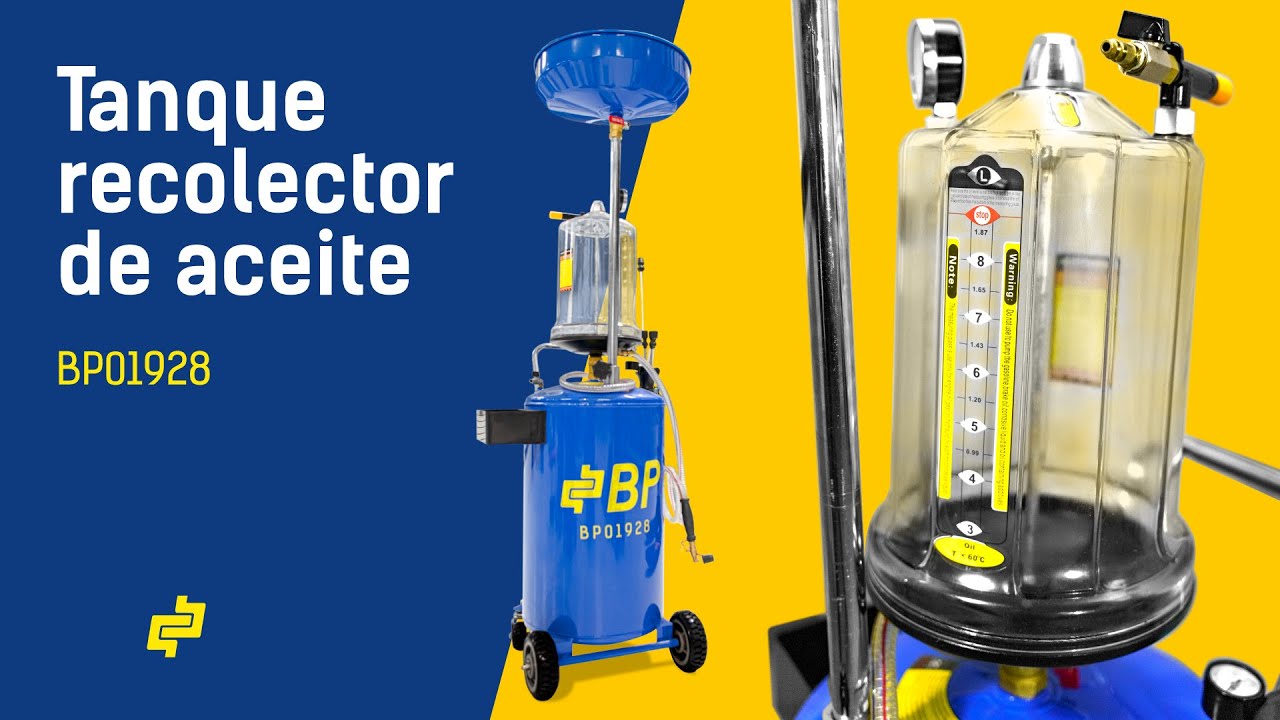 Tanque Recolector Neumático de Aceite