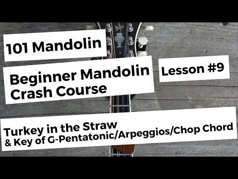 Turkey in the Straw: Beginner Mandolin Lesson