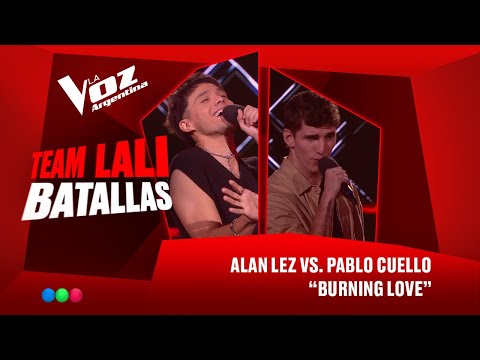 Alan Lez vs. Pablo Cuello - "Burning love" - Batallas - La Voz Argentina 2025