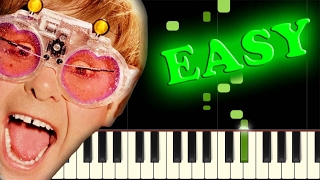 ELTON JOHN - ROCKET MAN - Easy Piano Tutorial