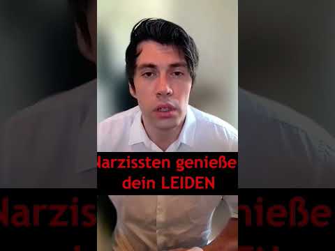 Narzissten genießen dein Leiden! #narzissmus #narzisst