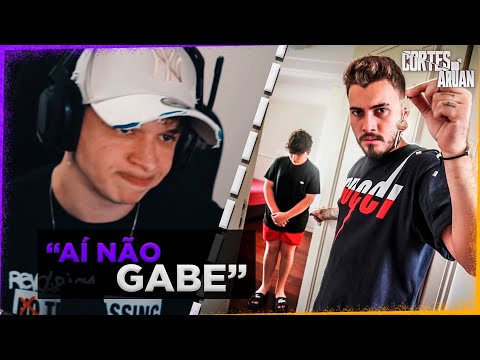 ARUAN REAGE A O Gabriel quebrou minha confiança…e agora está de castigo PARA SEMPRE!-Cortes do Aruan