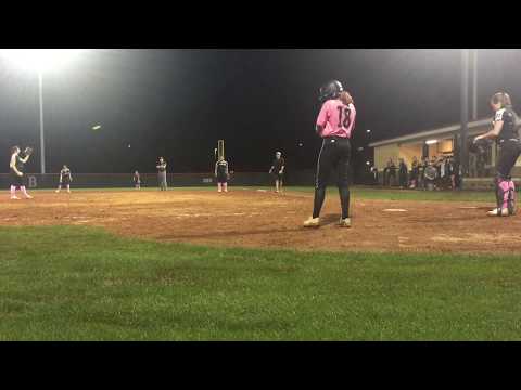 Channing Sarver's 1st Homerun 8th Grade