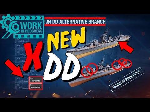 NEW TIER 10 IJN DD - Harugumo and Kitakaze(9) || World of Warships