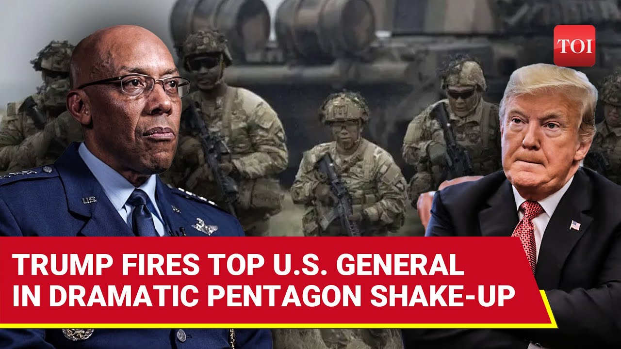 Trump’s Military Purge: Top Army Officers Fired In Pentagon Shake-up, Hegseth Hails Overhaul