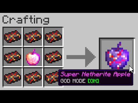 Kiingtong - Minecraft UHC but you can craft a "Super Netherite Apple"..