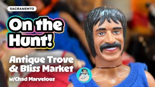 Antique Trove and Bliss Market with @ChadMarvelous! #toyhunting #dollhunting