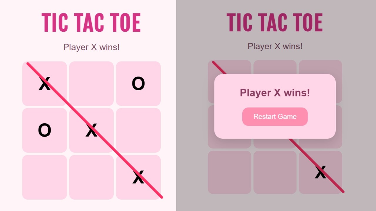 Build a TIC TAC TOE Game in 10 Minutes (HTML CSS JS)