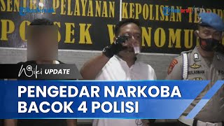 4 Polisi Dibacok saat Gerebek 2 Pengedar Narkoba di Polewali Mandar, Pelaku Berhasil Dibekuk