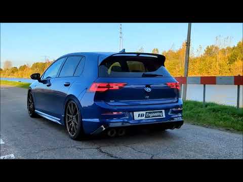 Golf 8 R milltek Akrapovic catback exhaust vs Milltek downpipe OPF delete