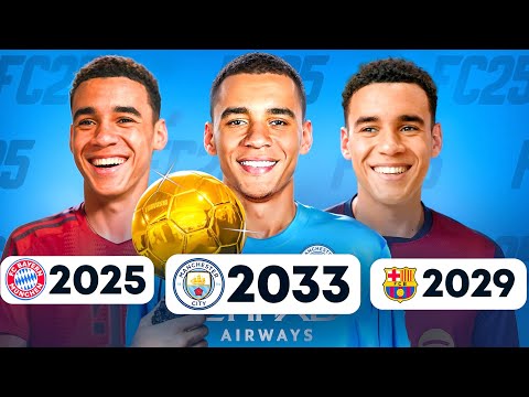 Ich habe die KARRIERE von JAMAL MUSIALA gespielt! 👀🏆