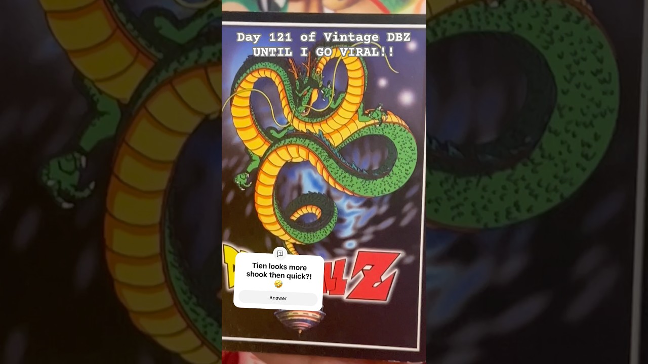 Tien, the Quick! #comment #dragonballz #vintage #collection #viral