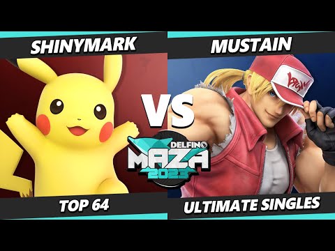 Delfino Maza 2023 - ShinyMark (Pikachu) Vs. Mustain (Terry) Smash Ultimate - SSBU