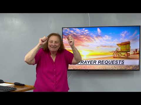 2023 08 20 Deaf Life Church: "Only You, God!": Pastor Cindy Dively