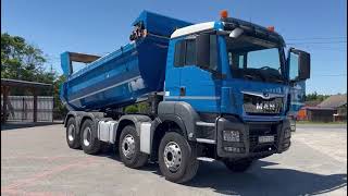 Camion-benne MAN TGS 480 / 2016r / 8x4 / Mulda / Retarder / Idealny stan / Mały p à vendre - Image 4 | Autoline CI Camion-benne MAN TGS 480 / 2016r / 8x4 / Mulda / Retarder / Idealny stan / Mały p | Image 4 - Autoline