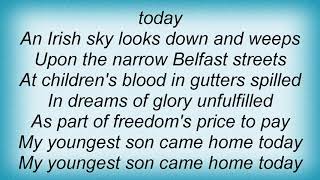 Billy Bragg - Youngest Son Lyrics