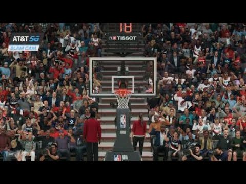 NBA 2K22 - Isaac Bonga DESTROYS Blazers