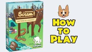 How to Play Scram! Critters vs Campers | The Game Flames